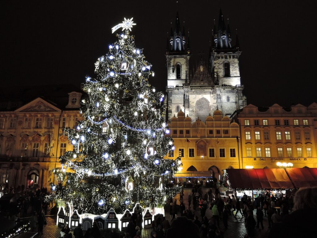 praga en navidad